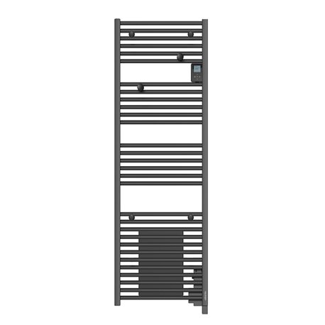 Sèche serviette électrique Doris 1000+1000 Watts, Anthracite