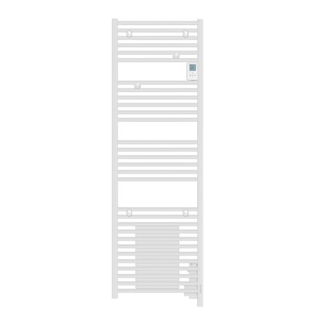 Sèche serviette électrique Doris 500+1000 Watts, Blanc Carat