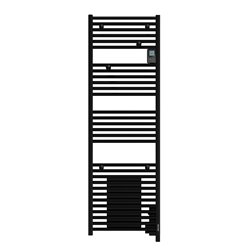 Sèche serviette électrique Doris 750+1000 Watts, Noir
