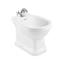 Bidet sur pied Carmen Blanc Brillant, 28x56x40 cm, 1 trou percé