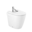 Bidet sur pied Ona Blanc Brillant 53x36x42 cm, 1 trou percé