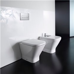 Bidet sur pied The Gap Square Blanc, 35x56x40 cm, sans perçage