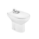 Bidet sur pied Victoria Blanc, 35,5x53x38,5 cm, 1 trou percé