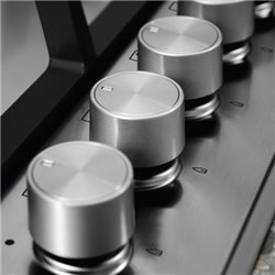Table de cuisson KGS7536SX gaz commandes manettes