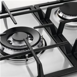 Table de cuisson KGS7536SX gaz commandes manettes
