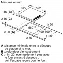 Table de cuisson Série 2 PKE611CA8E vitrocéramique commandes manettes