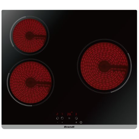 Table de cuisson BPV6320B vitrocéramique commandes sensitives