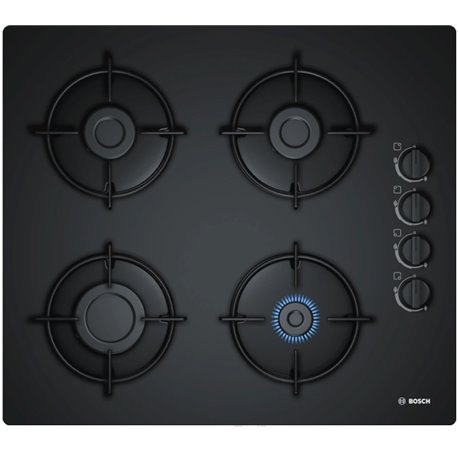 Table de cuisson Série 2 POP6B6B10 gaz commandes manettes
