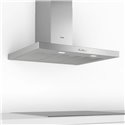 Hotte de cuisine décorative série 2 DWB94BC50 murale 330 m3/h Inox 90 cm
