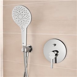 Mitigeur bain douche Naia Chromé