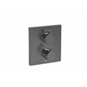 Mitigeur thermostatique bain douche Insignia Titanium Black Brossé 2 voies