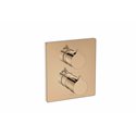 Mitigeur thermostatique bain ou douche Insignia Rose Gold 1 voie