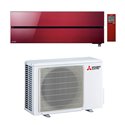 Climatiseur Mural Design Premium + 4 kWatts Rouge Rubis R32
