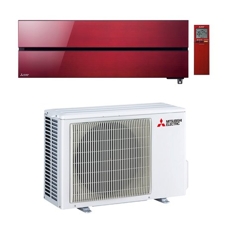 Climatiseur Mural Design Premium 4 kWatts Rouge Rubis