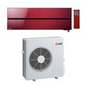 Climatiseur Mural Design Premium 6.8 kWatts Rouge Rubis