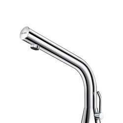 Mitigeur lavabo sur vasque Chromée H170mm Bluetooth