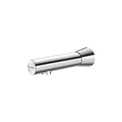 Robinet lavabo murale Chromée L140 mm Panneau fin