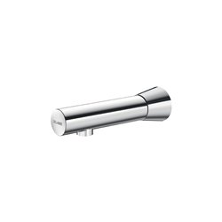 Robinet lavabo murale Chromée L140 mm Traversée de cloison