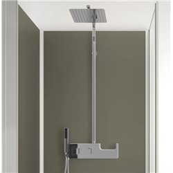 Colonne de douche Aquachrome thermostatique chromé