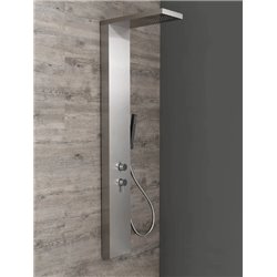 Colonne de douche Aquastyle thermostatique Inox brossé