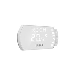 Thermostat intelligent Irsap Now avec capteurs d'humidité et de qualité d'air