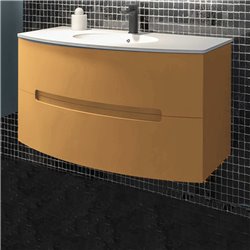 Caisson Ancodesign 900X500 mm Jaune safran mat