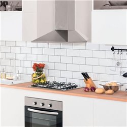Hotte de cuisine Tessy H10090 015 inox 90 cm