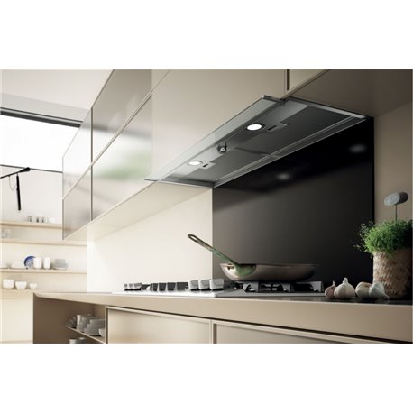 Hotte de cuisine Boxin PRF0114762A Inox + verre 120 cm