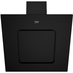 Hotte de cuisine décorative HCA62540B murale 537 m3/h Noir 60 cm