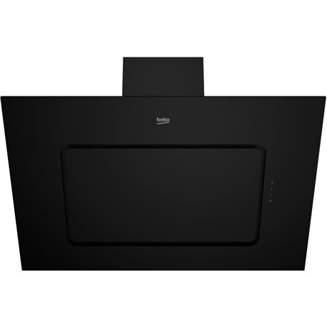 Hotte de cuisine décorative HCA92540B murale 537 m3/h Noir 90 cm