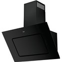 Hotte de cuisine décorative HCA92540B murale 537 m3/h Noir 90 cm