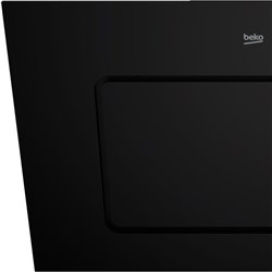 Hotte de cuisine décorative HCA92540B murale 537 m3/h Noir 90 cm
