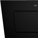 Hotte de cuisine décorative HCA92540B murale 537 m3/h Noir 90 cm