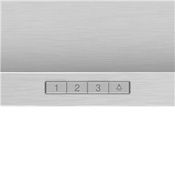 Hotte de cuisine décorative série 2 DWP64BC50 murale 360 m3/h Inox 60 cm