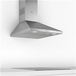 Hotte de cuisine décorative série 2 DWP64BC50 murale 360 m3/h Inox 60 cm