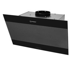 Hotte de cuisine décorative IHVP6.6LMK murale 647 m3/h noir 60 cm