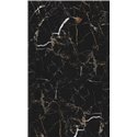 Panneau de douche Kinewall Design 150x250 cm Marbre noir et or
