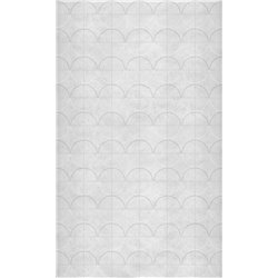 Panneau de douche Kinewall Design 125x202 xm Ciment cercles