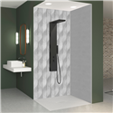 Panneau de douche Kinewall Design 100x202 cm Organic
