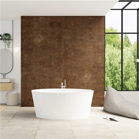 Panneau de douche Kinewall Design 100x202 cm Acier corten Panneau de douche Kinewall Design 100x202 cm Acier corten
