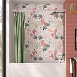 Panneau de douche Kinewall Design 100x250 cm Cactus