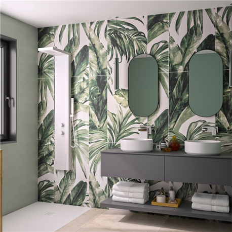 Panneau de douche Kinewall Design 100x250 cm Jungle Panneau de douche Kinewall Design 100x250 cm Jungle