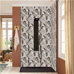 Panneau de douche Kinewall Design 100x202 cm Bananiers NB