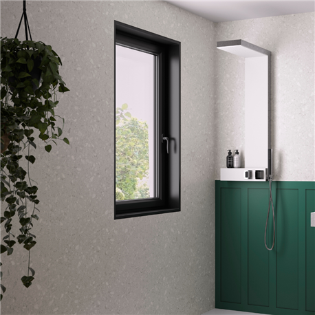 Panneau de douche Kinewall Design 100x250 cm Terrazzo gris Panneau de douche Kinewall Design 100x250 cm Terrazzo gris