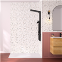 Panneau de douche Kinewall Design 125x202 xm Terrazzo terracotta