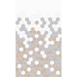Panneau de douche Kinewall Design 125x202 xm Tomette trilogy