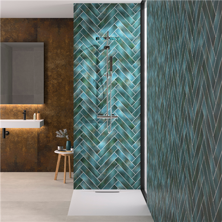 Panneau de douche Kinewall Design 125x202 xm Zellige bali Panneau de douche Kinewall Design 125x202 xm Zellige bali