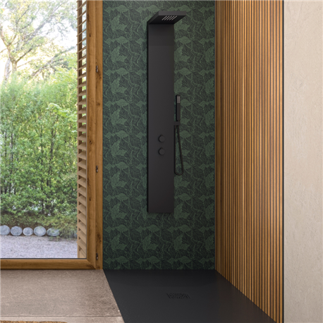Panneau de douche Kinewall Design 150x202 cm Claustra vertical Panneau de douche Kinewall Design 150x202 cm Claustra vertical