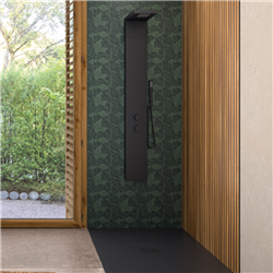 Panneau de douche Kinewall Design 125x202 xm Claustra vertical
