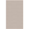 Panneau de douche Kinewall Design 100x202 cm Lambris horizontal beige
